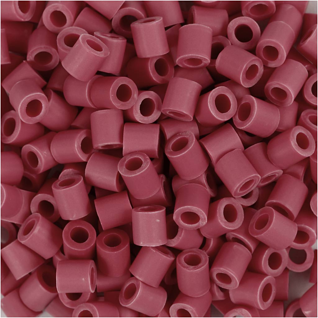 Bioperle Nabbi di , misura 5x5 mm, misura buco 2,5 mm, media, rosso, 1000 pezzi 1 scatola