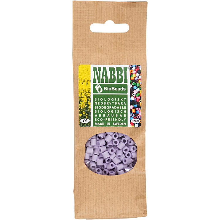 Creativ company nabbi biobeads 5x5mm rojo - 1000 uds.