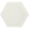 Piastra base Nabbi biobeads, esagonale, misura 8,5x8,5 cm, media, 1 pezzo
