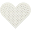 Piatto base Nabbi biobeads, cuore piccolo, misura 7x8,5 cm, medio, 1 pezzo
