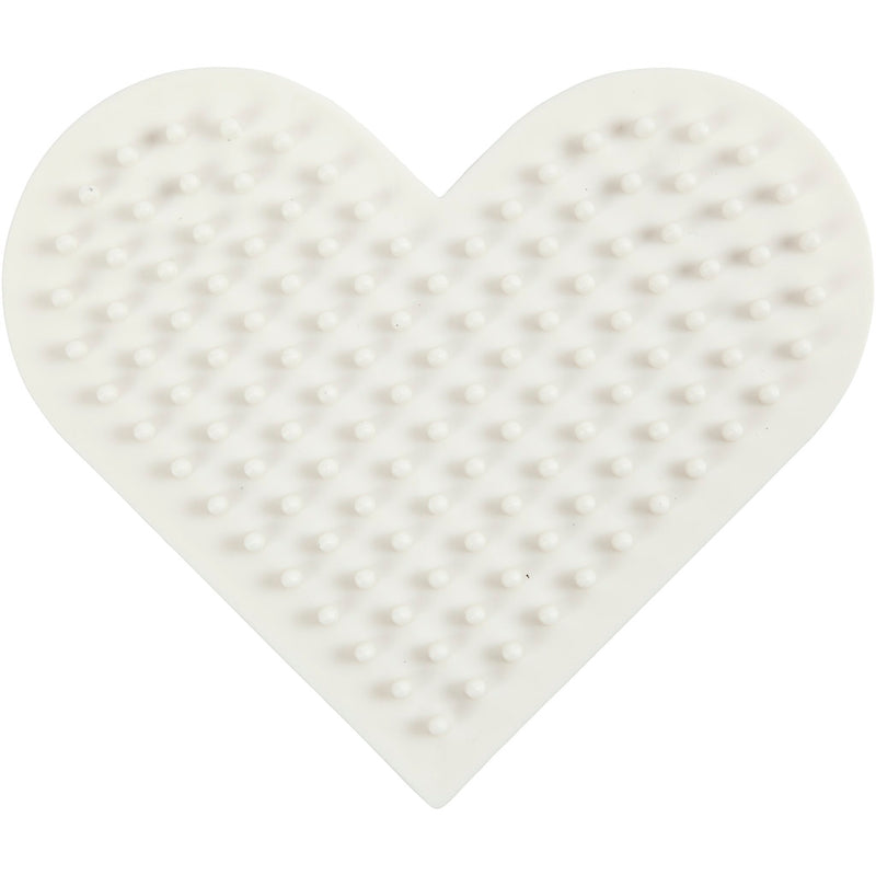 Piatto base Nabbi biobeads, cuore piccolo, misura 7x8,5 cm, medio, 1 pezzo