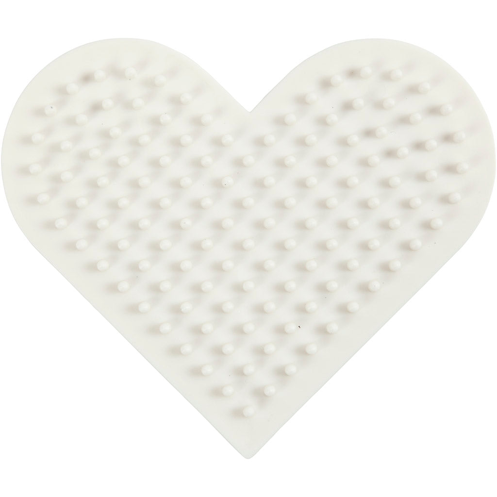 Piatto base Nabbi biobeads, cuore piccolo, misura 7x8,5 cm, medio, 1 pezzo