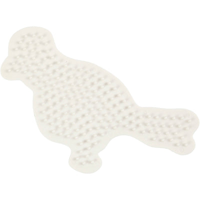 Placa base Nabbi biobeads, pájaro, tamaño 6,2x13,4 cm, mediano, 1 pieza