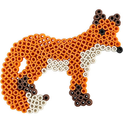 Placa base Nabbi biobeads, zorro, tamaño 9,5x13,4 cm, mediana, 1 pieza