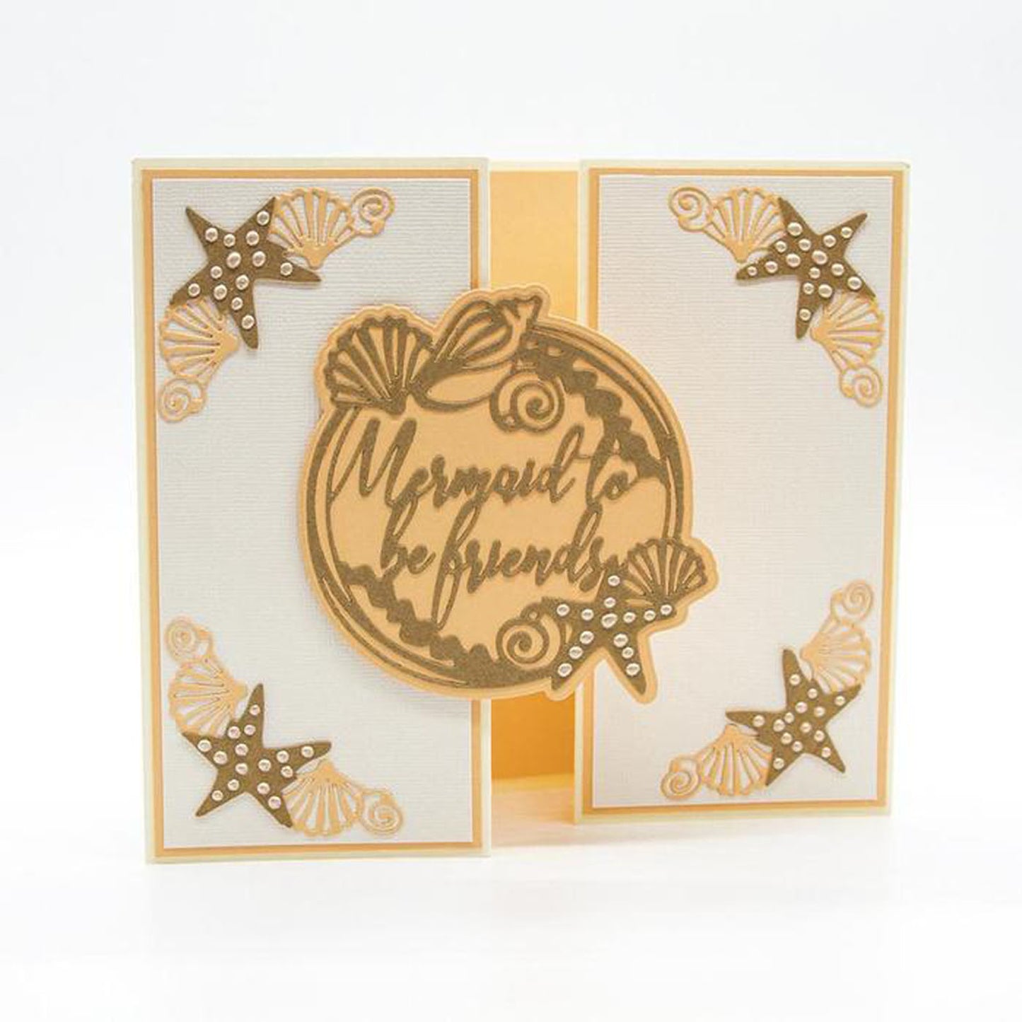 Craft perfect by tonic studios craft perfect • klassieke kaart a4 10pcs apricot orange