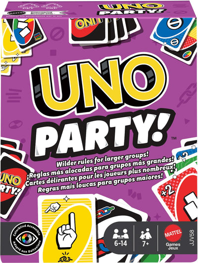 ¡Fiesta Mattel Uno! juegos de cartas juegos de cartas
