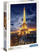 Clementoni - puzzle - 1000 pezzi - tour eiffel - puzzle per adulti - collezione di alta qualità