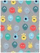 Ancor elasto folder b'log play me monsters a4 with elastic and 3 flaps - an-128017