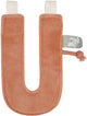 Piccolo elemento ghirlanda olandese - lettera u - arancione