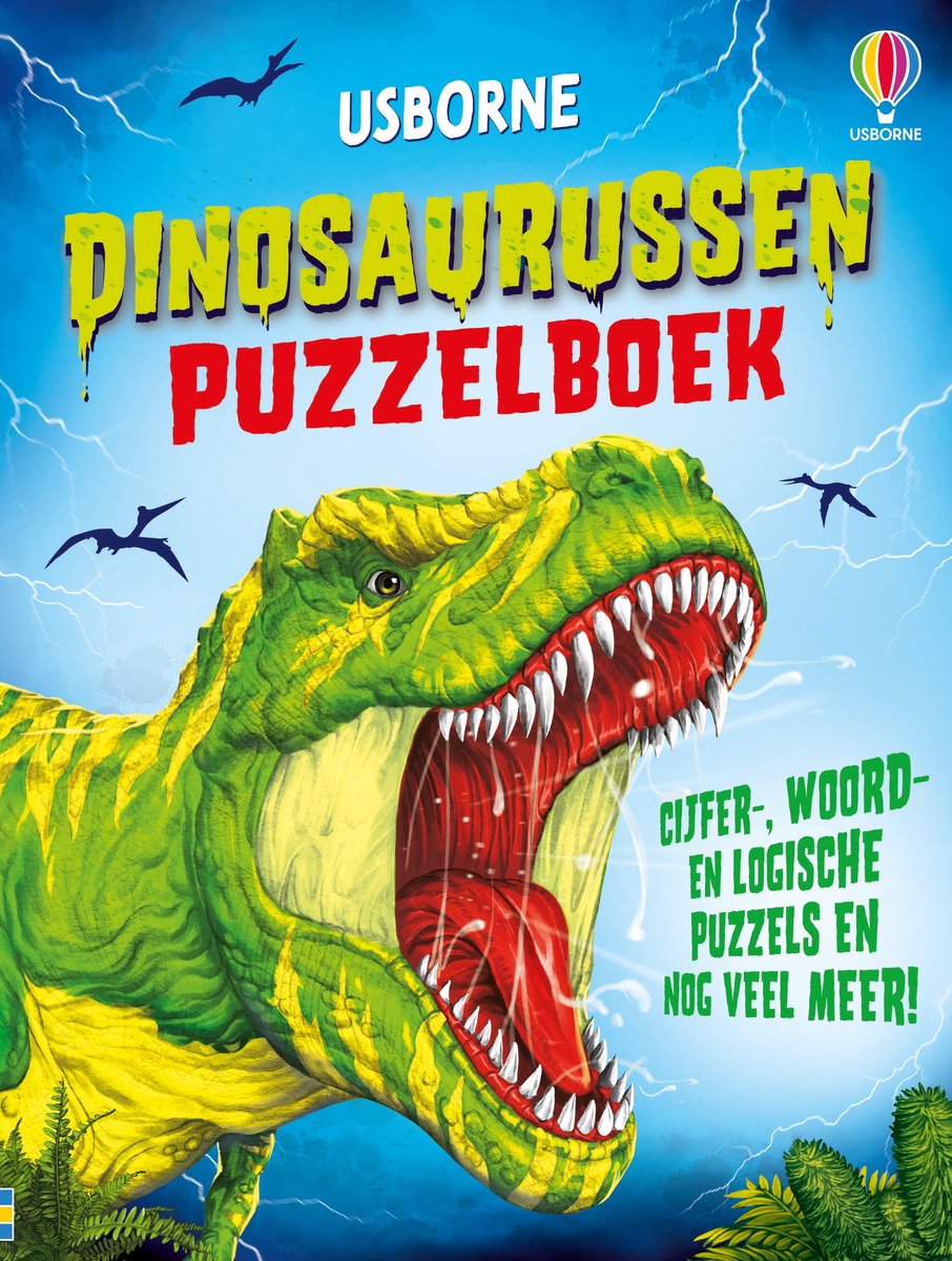Libros de rompecabezas sin marca sin marca 1 - dinosaurios