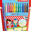 Stabilo Power Felt -Tip Pen set con 12 pezzi