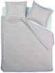 Riviera maison rivièra maison furry stripes dekbedovertrek - eenpersoons - 140 x 200 220 cm - gebroken wit
