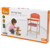 Silla para muñecas Viga de madera, dimensiones 29x31x60 cm, 1 pieza