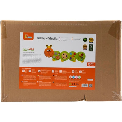 Parete gioco attività Viga, h: 83 cm, l: 185 cm, 1 pezzo