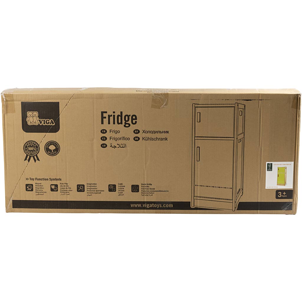 Viga play refrigerator, dimensions 40x92x36 cm, 1 piece
