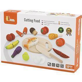 Viga cutting food play set, 26 parts 1 set