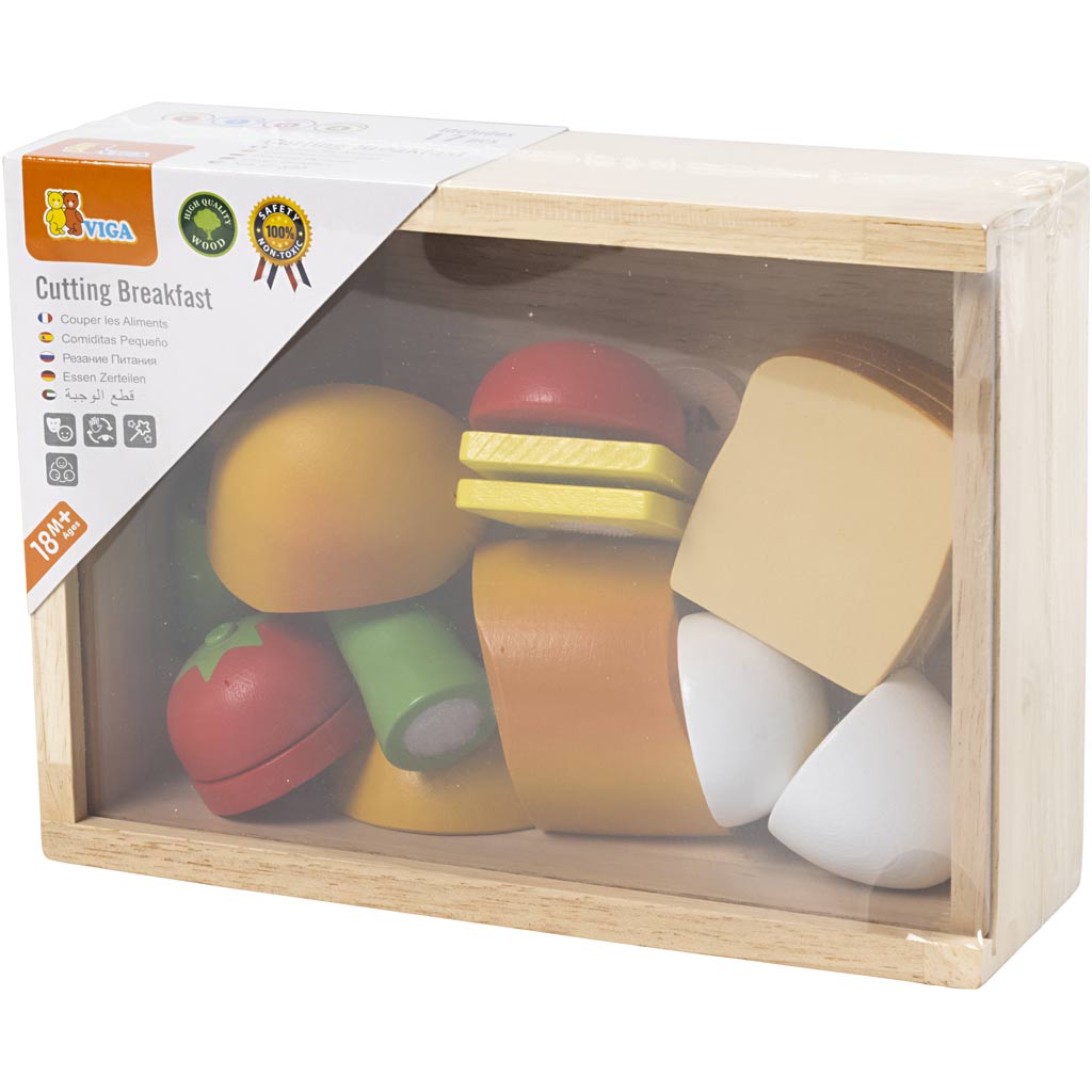 Viga breakfast set, various colors, 1 set