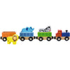 Accessori ferroviari Viga, treno con animali, 7 parti 1 set