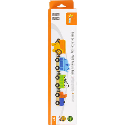 Accessori ferroviari Viga, treno con animali, 7 parti 1 set