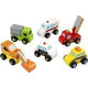 Vigatoys - mini voertuigen - set - 6 stuks