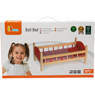 Cama para muñecas Viga, dimensiones 56x31x23 cm, 1 pieza
