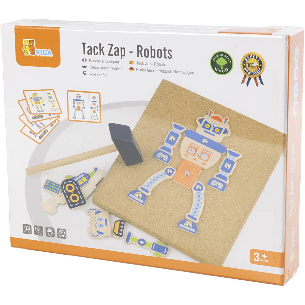 Set mosaico Viga Hammer, robot, dimensioni 23x18 cm, 1 pezzo