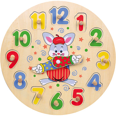 Puzzle reloj Viga, d 30 cm, 12 piezas, 1 pieza