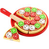 Pizza da gioco in legno Viga, dimensioni 23x3,5 cm, 1 pezzo