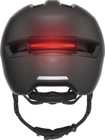 Abus hud-y ace - fietshelm velvet black s (51 - 55 cm)