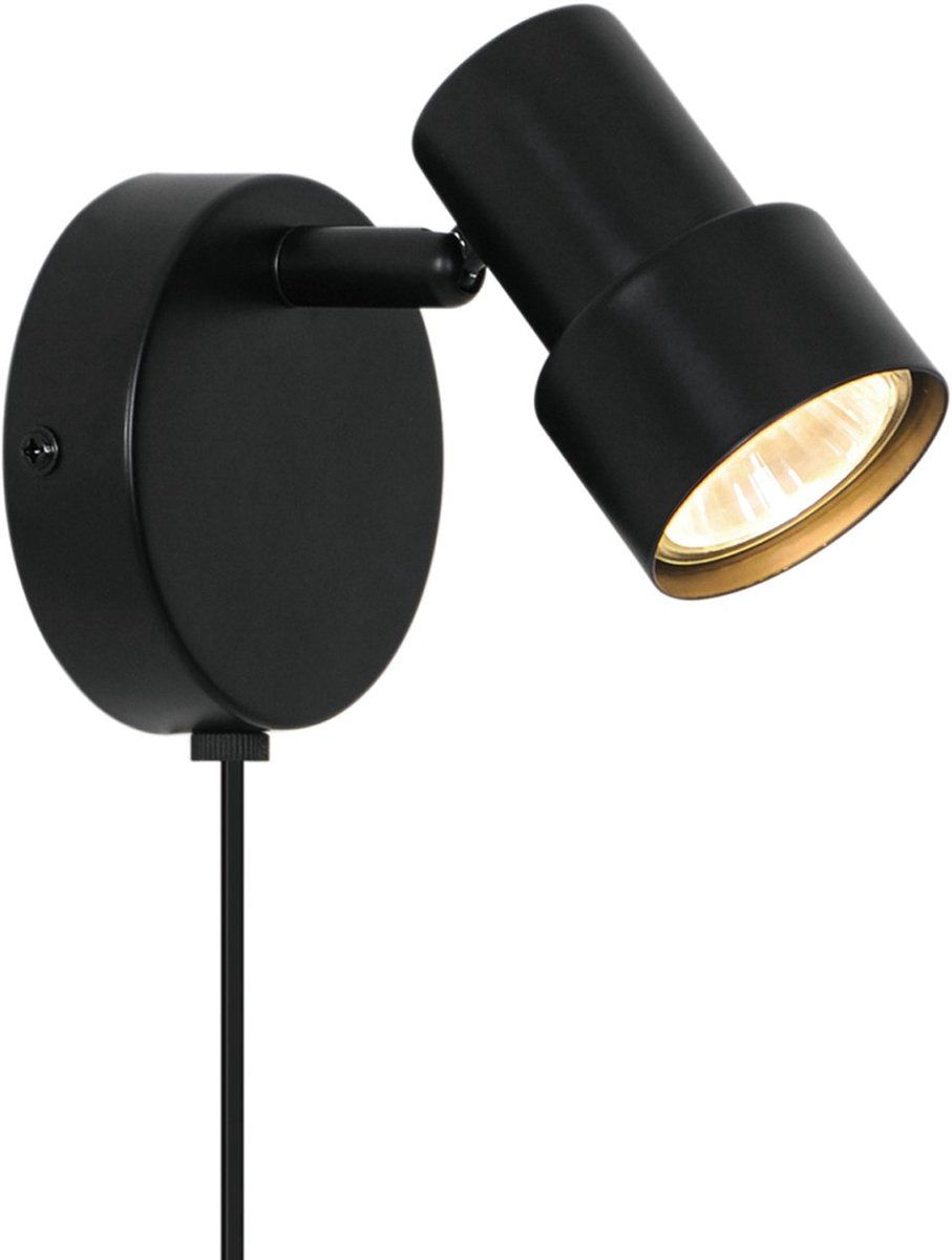 Nordlux -boston-wandlamp-gu10-zwart