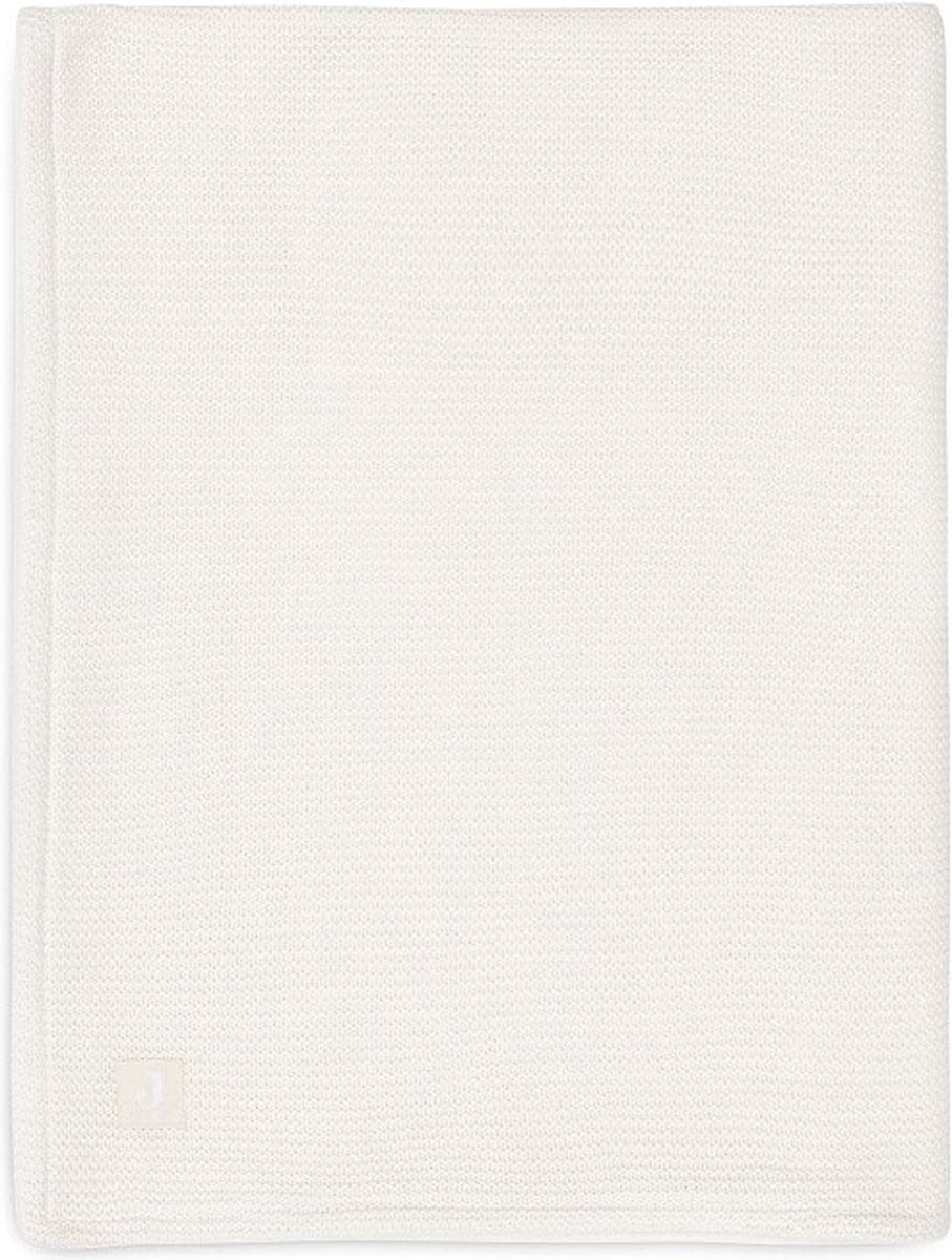 Jollein - coperta per culla 75x100 cm - coperta per culla, coperta per culla, coperta per bambino - maglia basic - pile corallo avorio