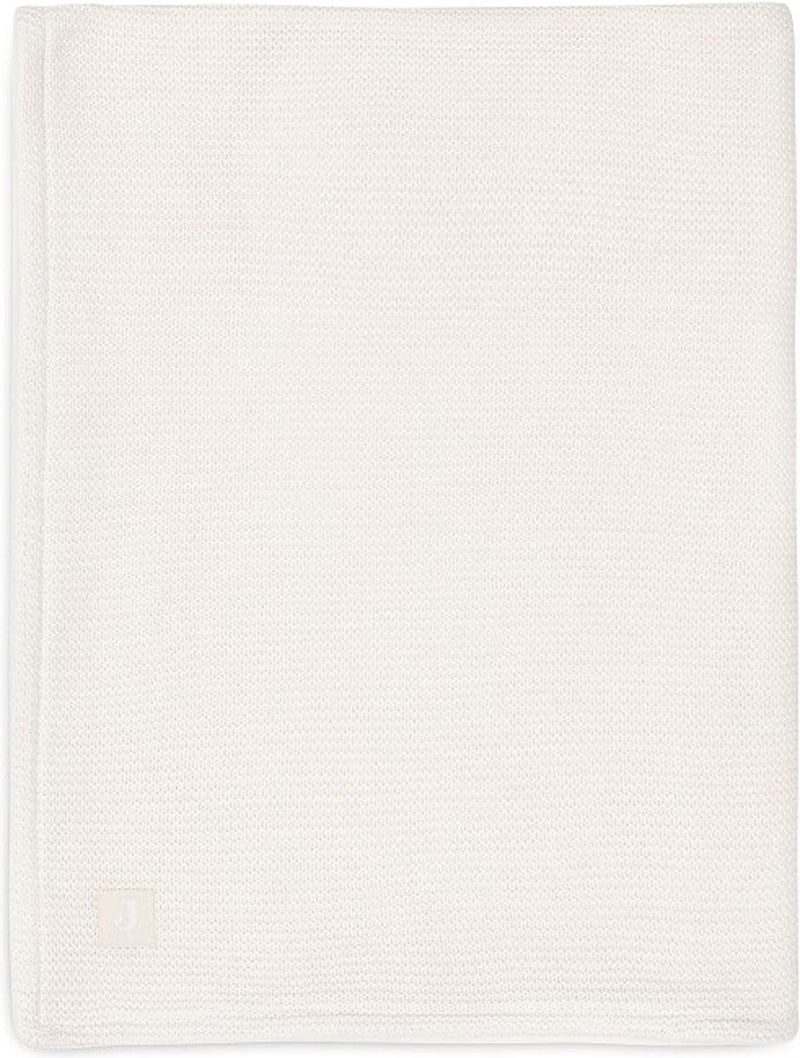 Jollein - coperta per culla 75x100 cm - coperta per culla, coperta per culla, coperta per bambino - maglia basic - pile corallo avorio