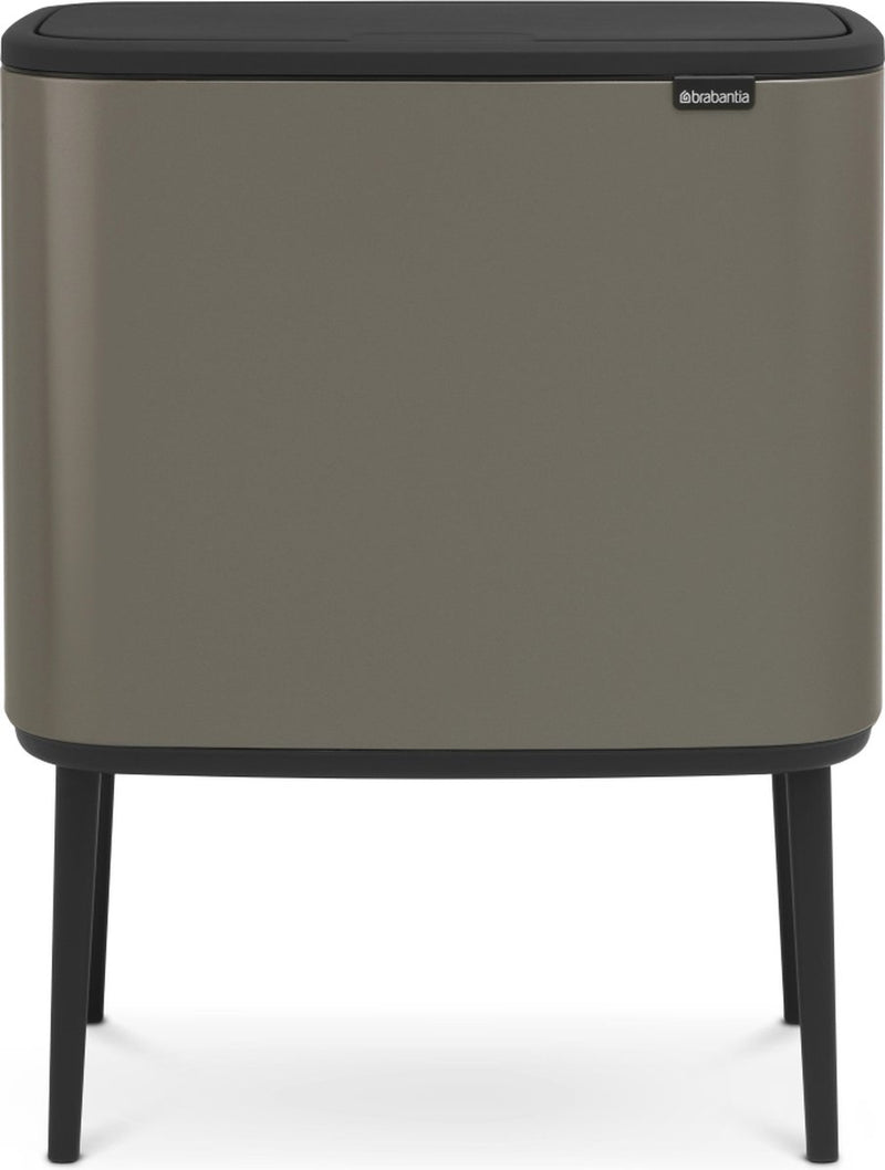 Brabantia bo touch bin prullenbak - 36 liter - 1 vak - platinum