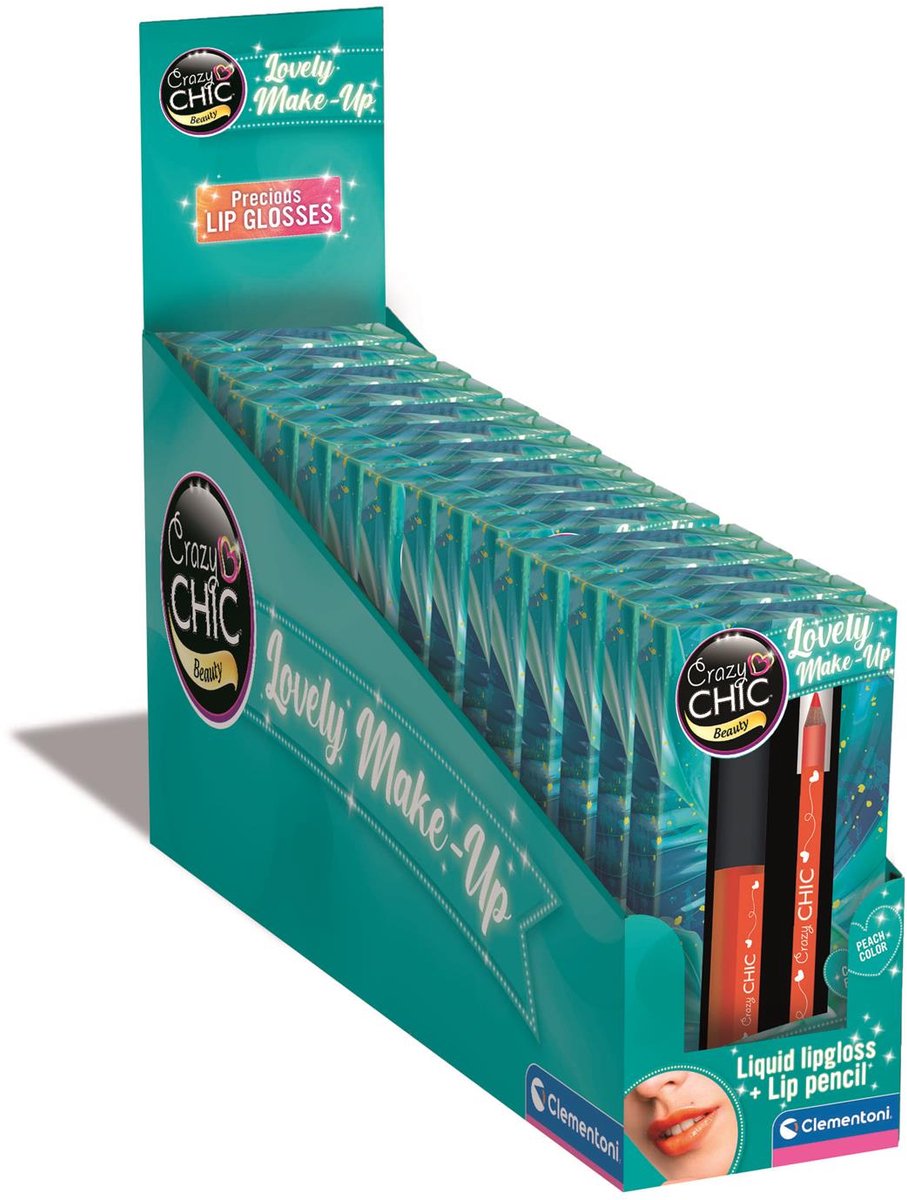 Clementoni Crazy Chic Lipgloss e Liner Liner Orange