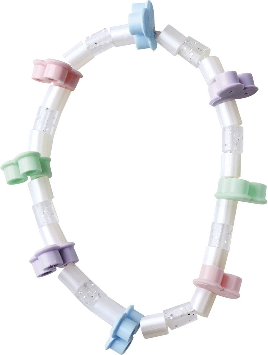 I gioielli set di perline da stiro Hama rendono il rosa, 2400 °.