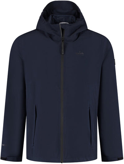 Kjelvik outdoorjas kiron donkerblauw