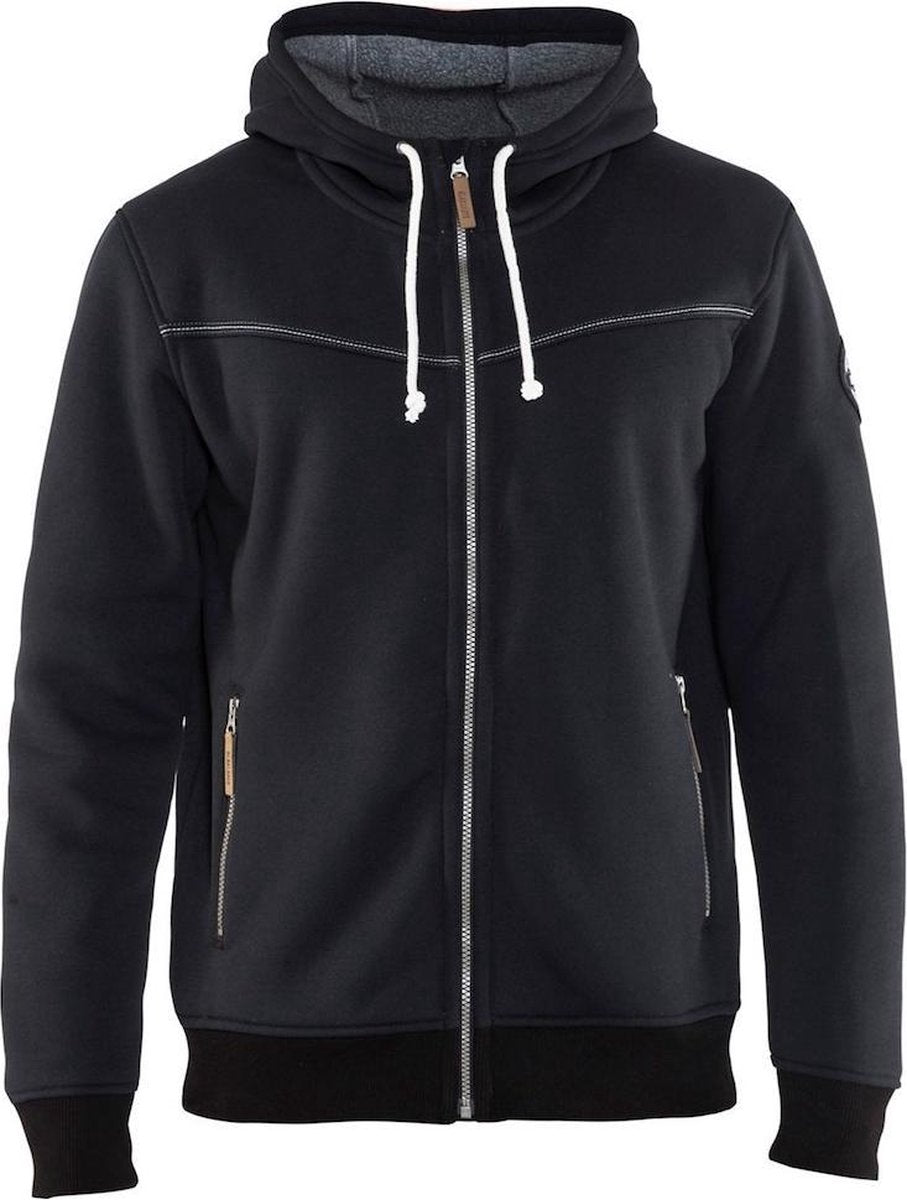 Blåkläder 4933-2514 sudadera con capucha con forro cálido negro talla xxl