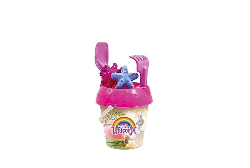 Set secchiello Adriatico magico unicorno 6 pezzi