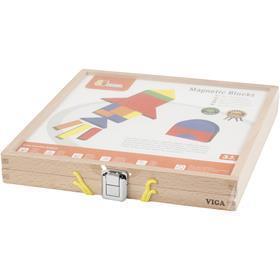 Set di attività magnetiche Viga, misura 2-10 cm, 1 set