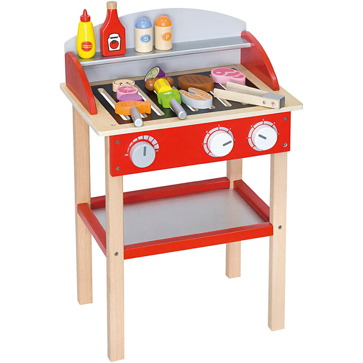 Barbecue in legno Viga, dimensioni 39x60x26 cm, 1 pezzo