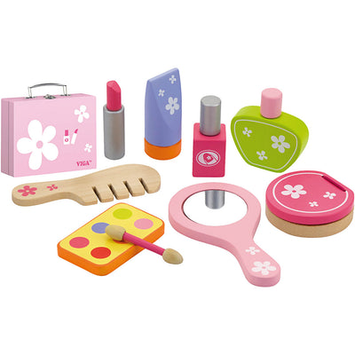 Set da gioco di bellezza in legno Viga, 10 parti 1 set