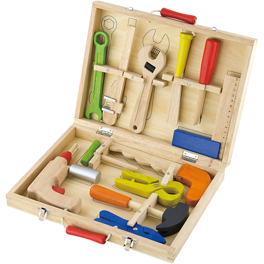 Viga wooden tool box, dimensions 24x32 cm, 12 parts 1 set