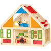 Casa de muñecas de madera Viga, dimensiones 43x40x27 cm, 1 pieza