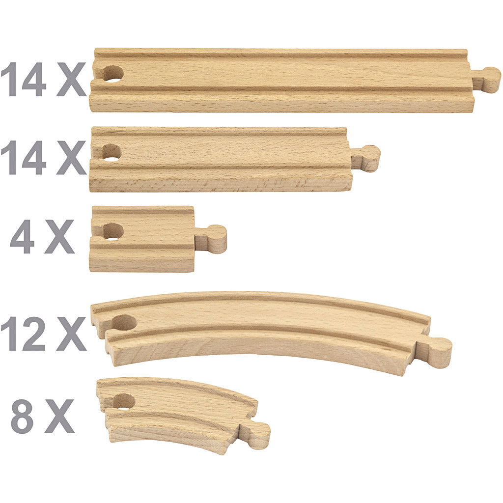 Viga Spoorweg, 52 Parts 1 Set