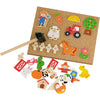 Vigatoys http: www.cchobby.nl viga-hamermozaiek-set-boerderij-afm-23x18-cm-1-stuk