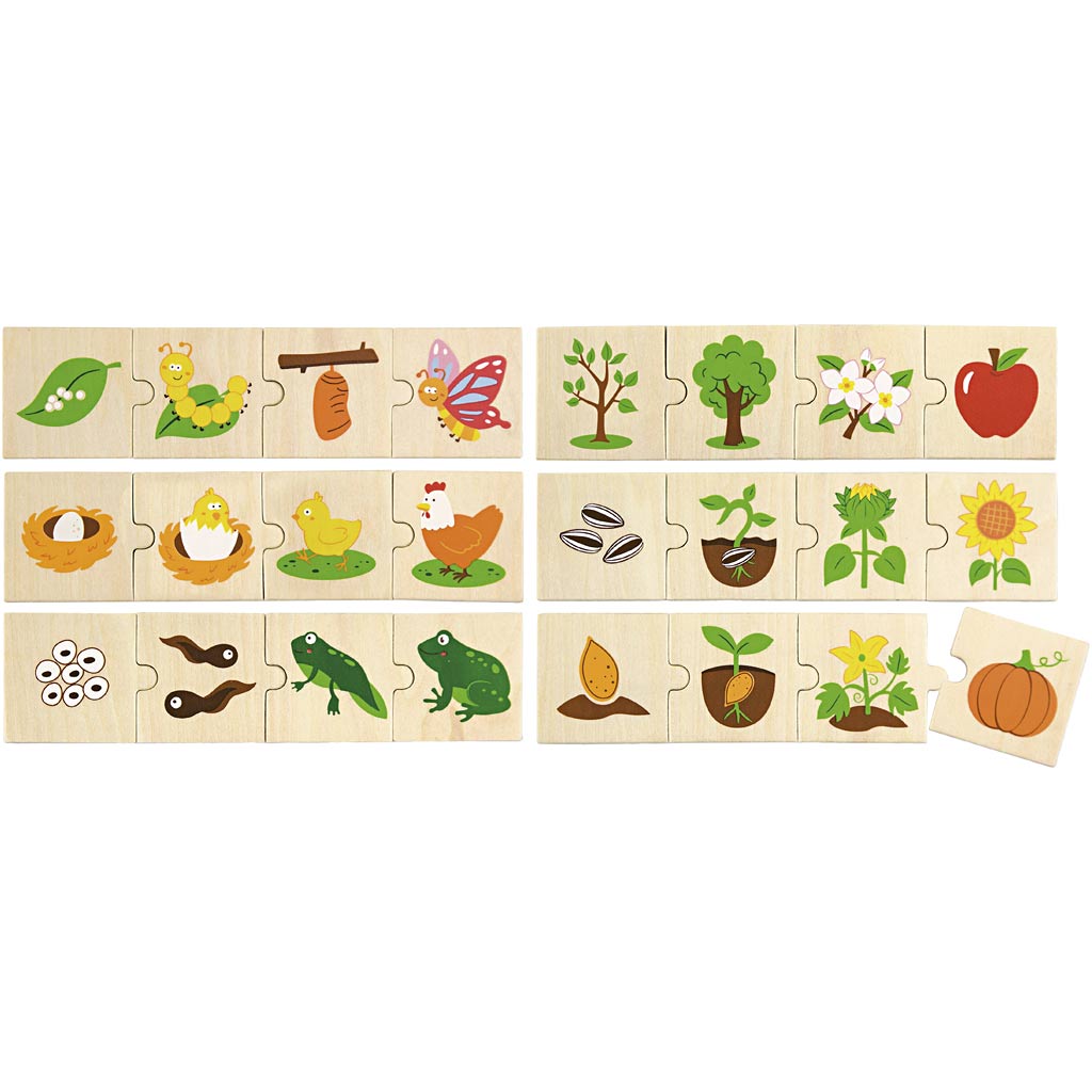 Puzzle Viga, 6 parti 1 set