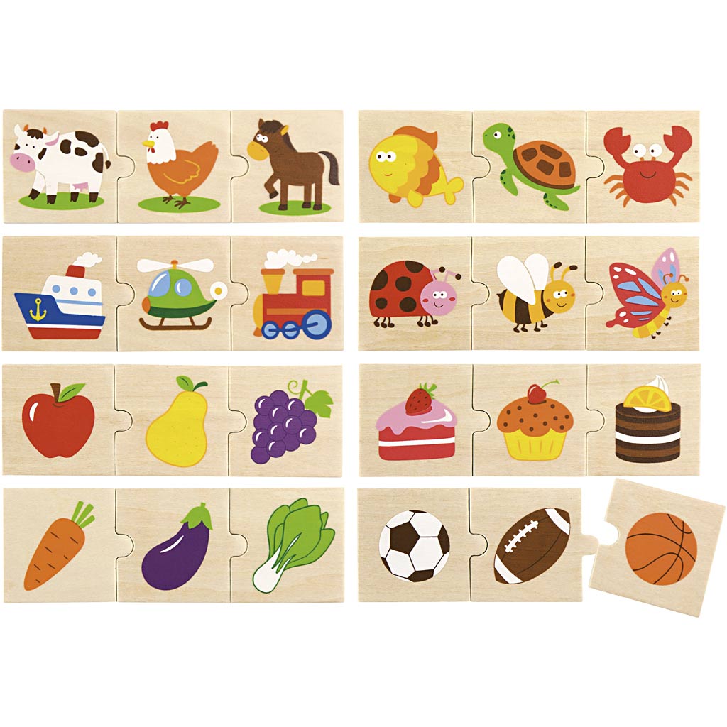 Puzzle Viga, 8 parti 1 set