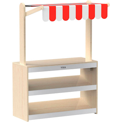 Stand gastronomico Viga con tettoia, h: 122 cm, l: 80, l: 44 cm, 1 pezzo