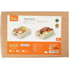 Viga comida de juguete de madera, l: 30 cm, a: 22 cm, 17 piezas 1 caja