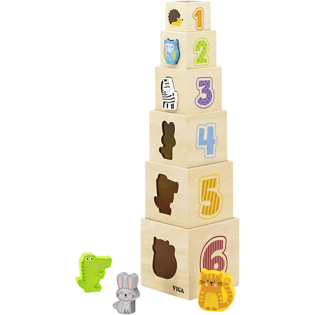 Mattoncini Viga, h: 51 cm, l: 12 cm, l: 12 cm, 6 pezzi 1 scatola
